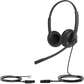 YEALINK YHS34 Dual Earphones biaurales Cable RJ