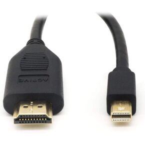 Active Mini DisplayPort to HDMI 2.0 Adapter Cable 6 Feet, Bocohm miniDP to HDMI Active Cable Supporting Eyefinity Technology & 4K @ 60Hz Resolution