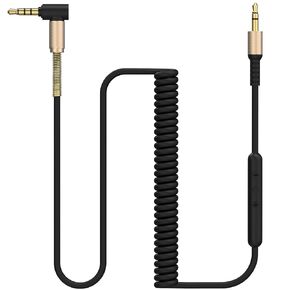 Major 3 Cable with Microphone Compatible with Marshall Major II, Major III, Major IV, Major V, Monitor II Active Noise Canceling Headphone, 5-7.5ft