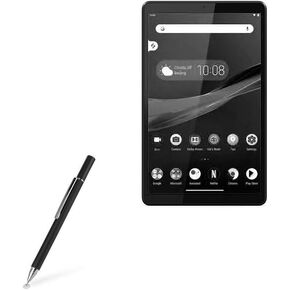 BoxWave Stylus Pen Compatible with Lenovo Tab M8 PRC - AccuPoint Active Stylus, Electronic Stylus with Ultra Fine Tip for Lenovo Tab M8 PRC - Metallic Silver