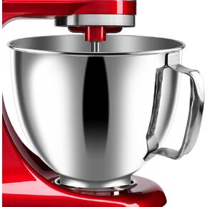[UPGRADED]Kitchen Pouring Shield KN1PS W10616906 Universal Pouring Chute and Prevent Splattering for 4.5 and 5 quart Stainless Steel Mixer Bowls Only by MIFLUS