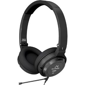SoundMAGIC P23BT Portable On Ear Bluetooth Headphones CVC Noise Canceling Microphone HiFi Sound Stable Wireless Signal Connection Long Playtime with Detachable Cable for Game Black