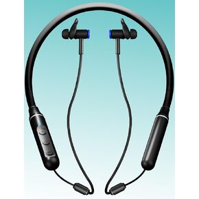 Air Tube Headphones for Protection,EMF Free Earbuds with 12hour Battery,Airtube Headphones EMF Free with Volume Controls and Mic,EMF Free Headphones for Work,Meetings, Sleep, Gym