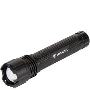 Stansport High-Powered Cree LED Tactical Flashlight, Black, One Size