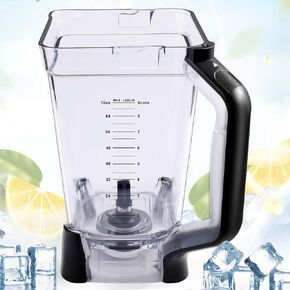 إبريق استبدال الخلاط سعة 72oz من BABORUI متوافق مع خلاطات Ninja، قطع غيار خلاط متينة مطورة متوافقة مع خلاط Ninja BL610 الاحترافي على سطح الطاولة (نموذج جديد) in Kuwait