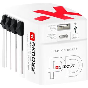 Skross 1302333 World AC65PD Travel Charger