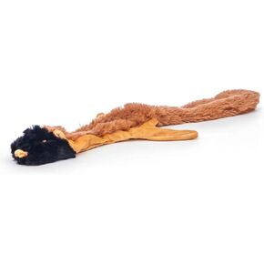 Jeffers Thinnies Unstuffed Dog Chew Toy | 21 Inches | Without Squeakers | Chipmunk