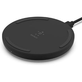 Belkin Wireless Charger (2-Pack) - Qi-Certified 10W Max Fast Charging Pad - Quick Charge Cordless Flat Charger - Universal Qi Compatibility for iPhone, Samsung Galaxy, Airpods, Google Pixel, and more