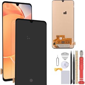 Screen for Samsung Galaxy A80 Screen Replacement for Samsung Galaxy A805 SM-A805F/DS SM-A805F 6.7" LCD Display Touch Digitizer Assembly with Tools (Support Fingerprint)