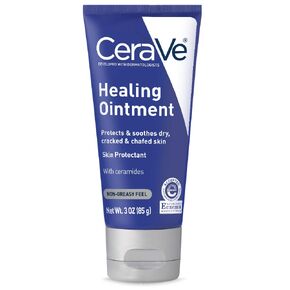 CeraVe Healing Ointment | Moisturizing Petrolatum Skin Protectant for Dry Skin with Hyaluronic Acid and Ceramides | Lanolin Free & Fragrance Free | 12 Ounce