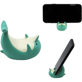 ZGMYC Cute Shark Cell Phone Stand Desktop Tablet Holder Creative Animals Smartphone Holder Desk Stand Home Decoration Gift