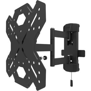Kanto RV250G Full Motion TV Wall Mount | Includes 2 Wallplates | Galvanized to Prevent Rust | Locking Arm for RVs and Boats | Supports 26" - 42" TVs up to 40 lb | Black