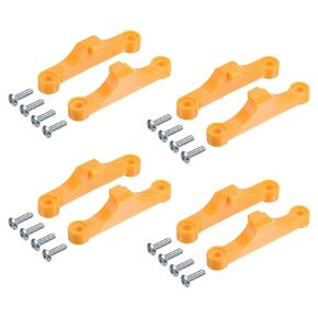 MECCANIXITY 4Set AM5 CPU Cooling Bracket Heatsink Bracket Durable for AM5 Motherboard Socket with 16 Screws Yellow