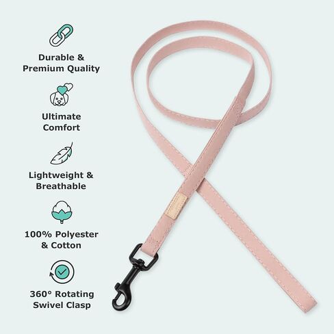 FuzzYard Life Dog Lead | Size L | Stylish Premium Cotton Design in French Blue Perfect for Everyday Walking and Training in Kuwait