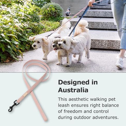 FuzzYard Life Dog Lead | Size L | Stylish Premium Cotton Design in French Blue Perfect for Everyday Walking and Training in Kuwait
