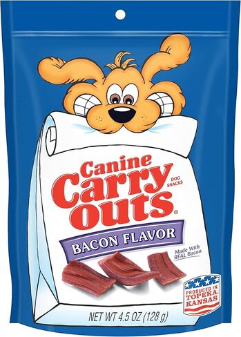 Canine Carry Outs Bacon Flavor Dog Treats, 5-Ounce in Saudi Arabia