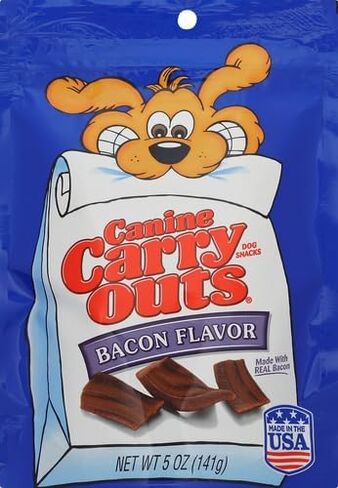 Canine Carry Outs Bacon Flavor Dog Treats, 5-Ounce in Saudi Arabia