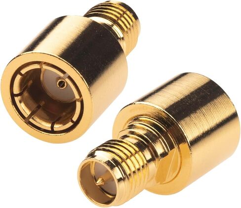 onelinkmore RF Quick Coaxial Adapter SMA Male Quick Push-on to SMA Female Adapter SMA Push-Pull Adapter DC-12GHz Test Testing Tanger 50ohm Pack of 2 in Kuwait