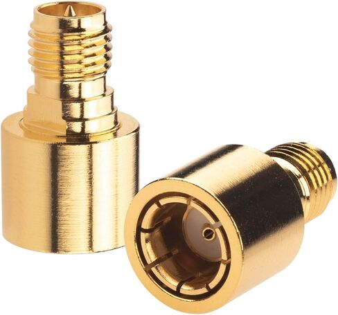 onelinkmore RF Quick Coaxial Adapter SMA Male Quick Push-on to SMA Female Adapter SMA Push-Pull Adapter DC-12GHz Test Testing Tanger 50ohm Pack of 2 in Kuwait