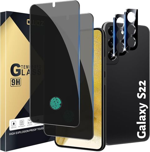 Screen Protector for Galaxy S22 5G, Privacy, Anti-Scratch, 9H Hardness in Saudi Arabia
