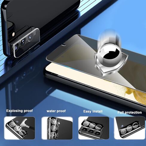 Screen Protector for Galaxy S22 5G, Privacy, Anti-Scratch, 9H Hardness in Saudi Arabia