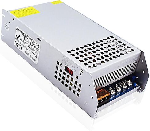 12V Power Supply 12V 125A 1500W AC to DC Converter 110V/120V to 12V Transformer LED Driver Smart Cooling Fan Designed for LED Strip CCTV and Car Devices in Kuwait