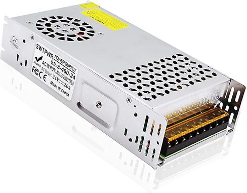 12V Power Supply 12V 125A 1500W AC to DC Converter 110V/120V to 12V Transformer LED Driver Smart Cooling Fan Designed for LED Strip CCTV and Car Devices in Kuwait