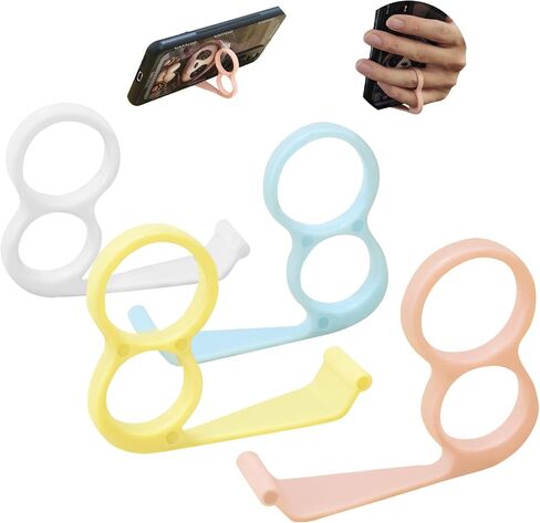 Creative phone holder for hand, cell phone ring holder grip for Tired-Free Holding, Prevent finger pressure and protect finger joints, cell phone stand, cell phone grip, cell phone accessories in Saudi Arabia