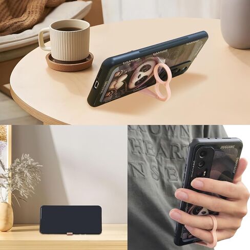 Creative phone holder for hand, cell phone ring holder grip for Tired-Free Holding, Prevent finger pressure and protect finger joints, cell phone stand, cell phone grip, cell phone accessories in Saudi Arabia