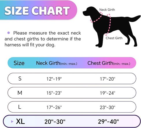 QQPETS No Pull Dog Harness with 2 Leash Clips，Adjustable Soft Padded Dog Vest, Reflective Outdoor Pet Oxford Vest with Easy Control Handle for Small to Large Dogs Walking Training in Saudi Arabia
