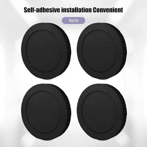 RYANSTAR RACING 4PCS 6.5 inch Foam Speaker Enhancer Compatible with 6 inch and 6.5 inch Speakers Soundproof Cotton Pad Universal High Rebound Sponge Bass Blocker Kit in Saudi Arabia