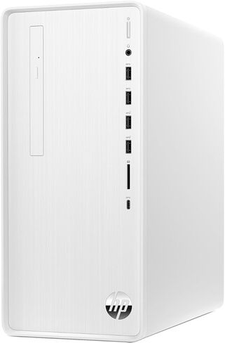HP Pavilion School & Business Desktop PC (12-Core Intel i7-12700, 64GB RAM, 2TB PCIe SSD, Intel UHD 770, WiFi 6, BLT 5.3, RJ-45, Win 11 Pro) w/KYB, Mouse, & DKZ USB Port Expander in Saudi Arabia