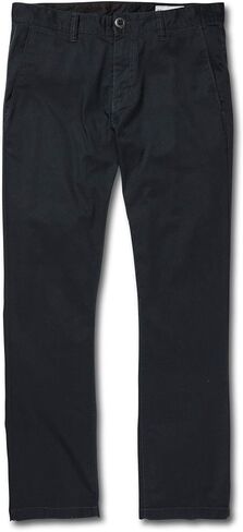 بنطال تشينو قابل للتمدد للرجال من Volcom طراز Frickin Modern Fit، داكن اللون in Kuwait