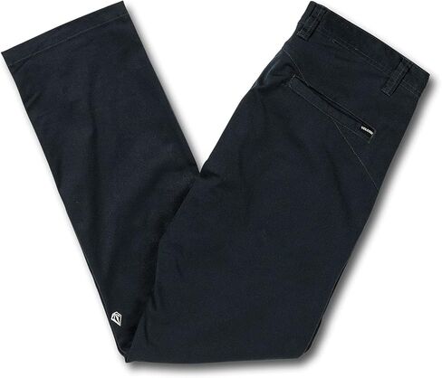 بنطال تشينو قابل للتمدد للرجال من Volcom طراز Frickin Modern Fit، داكن اللون in Kuwait
