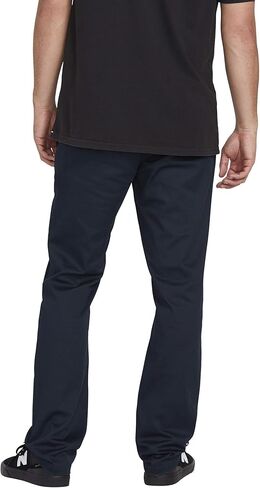 بنطال تشينو قابل للتمدد للرجال من Volcom طراز Frickin Modern Fit، داكن اللون in Kuwait