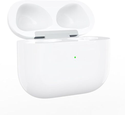 Charging Case Compatible with AirPod 3rd Generation, White in Saudi Arabia