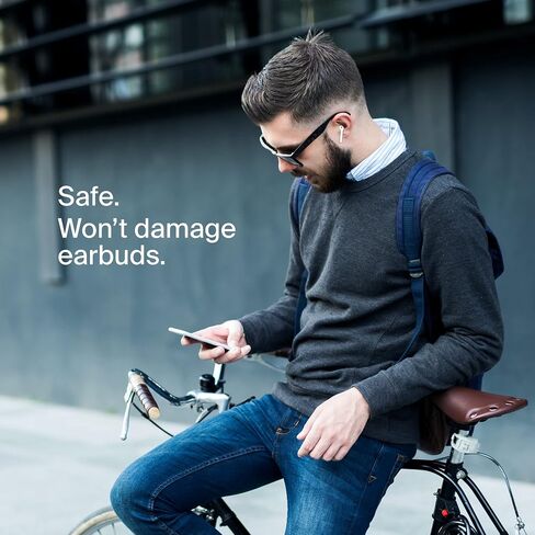 Belkin AirPods Cleaning Kit for One-Time Use – Fast, Easy, & Safe AirPod Cleaner Set, Safely Removes 99% of Earwax & Dirt, Restores Earbuds – Compatible with AirPods Gen 1, 2, & 3 in Saudi Arabia