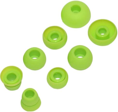 Alitutumao 10pcs Replacement Earbuds Silicone Eartips Double Flange Compatible with Wireless Powerbeats2 Powerbeats3 Beats by dr dre Earphones in Saudi Arabia