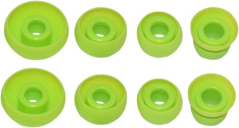 Alitutumao 10pcs Replacement Earbuds Silicone Eartips Double Flange Compatible with Wireless Powerbeats2 Powerbeats3 Beats by dr dre Earphones in Saudi Arabia