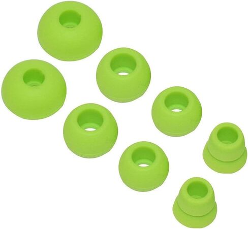 Alitutumao 10pcs Replacement Earbuds Silicone Eartips Double Flange Compatible with Wireless Powerbeats2 Powerbeats3 Beats by dr dre Earphones in Saudi Arabia