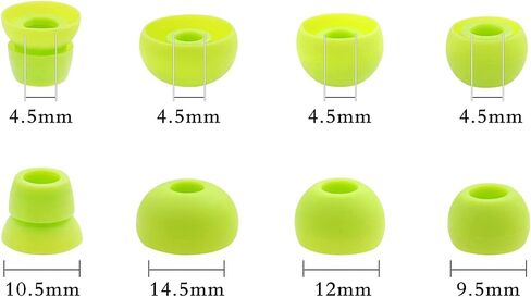 Alitutumao 10pcs Replacement Earbuds Silicone Eartips Double Flange Compatible with Wireless Powerbeats2 Powerbeats3 Beats by dr dre Earphones in Saudi Arabia