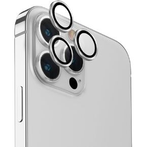 UNIQ OPX Lens Protector Compatible with iPhone 15 Pro (Silver)