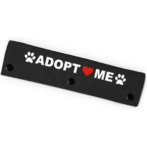 Adopt Me Pet Leash for Dogs, Funny Dog Leash Wrap for Pet Dog Lovers Owners Gift (Yellow)