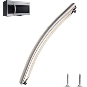 ME17R7021ES ME19R7041FS Microwave Door Handle, DE94-04309A DE94-04309B Handle, Compitable with Samsung ME21R7051SS ME21R7051SG Microwave, 2 Screws