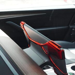 ZXQ Screen Protector Frames for Tesla Model Y 3,Center Console Screen Frame Ornament,Screen Edge Protector Decoration Interior Accessories (Silver)