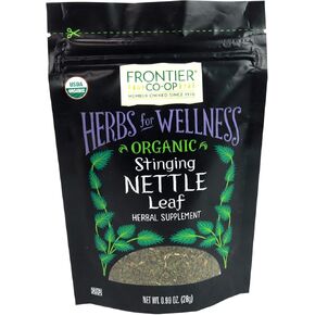 Frontier Co-op Stinging Nettle Leaf, 1/2-Pound, Cut & Sifted For Teas, Soups, Smoothies and Stir Frys