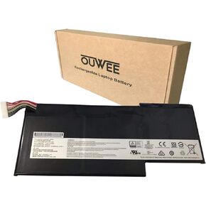 BTY-M6K Laptop Battery Compatible with MSI MS-17B4 MS-16K3 GS63VR 7RG Stealth Pro 7RG-005 7RG-036CN GF63 8RD-031TH 8RC-034CZ 9SC GF75 Thin 3RD 8RC 8RD 8SC 9SC-088CN Series 11.4V 52.4Wh 4600mAh