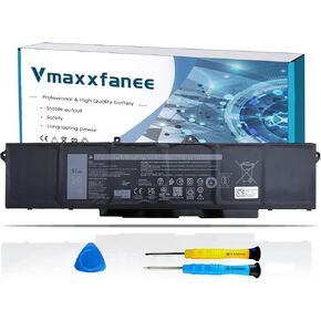 9JRV0 Laptop Battery Compatible with for Dell Precision 3561 3571 / Latitude 5521 5531 / Alienware m17 R5 AMD Series Laptop 00P3TJ 0P3TJ 05RGW 0R05P0 R05P0 11.4V
