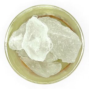 PACHAMAMA ESSENTIALS Alum Stone Natural - 1 LB (453gr) - White Alum Crystal Rock - Piedra De Alumbre Natural - Natural Deodorant & Antiperspirant, Clear