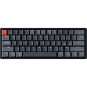 Keychron K12 60% Layout RGB Hot-Swappable Bluetooth Wireless/USB Wired Mechanical Keyboard with Gateron G Pro Brown Switch Aluminum Frame, Compact 61-Key Computer Keyboard Compatible with Mac Windows